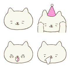 everyday Emoji cat cute