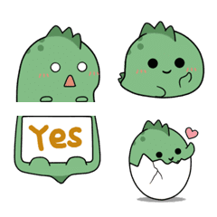 Green Saurus emoji