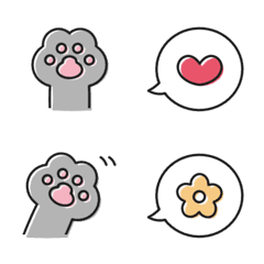 黒猫 かーすけ 絵文字 (記号)