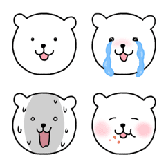 Healing stuffed polar bear Emoji