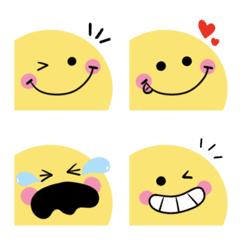 Cute word Smile emoji