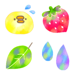 Colorful! Watercolor Emoji