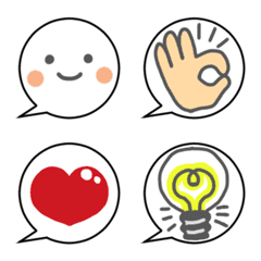 Speech balloon Emojii