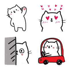 Loose and cute. cat Emoji
