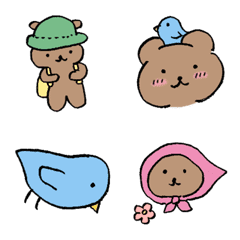 Walking Bear Emoji 3