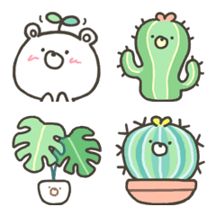 GOOD bear's botanical emoji