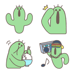 サボテンとサボテンもどき絵文字
