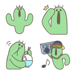 Cactus and Cactus-like Emoji