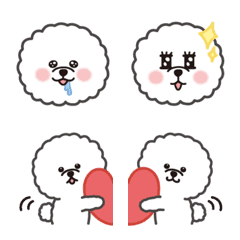Fluffy Bichon Frize emoji 4