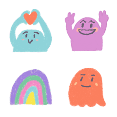 Crayon-Like Emojis