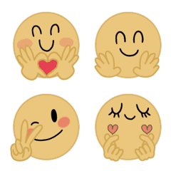 Simple smiles emoji
