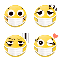 Smily with mask