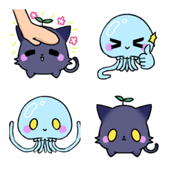 kawai cat & Jellyfish