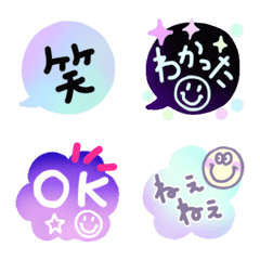 small sticker emoji