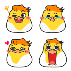 Bird Head Man-Bolu Emoji