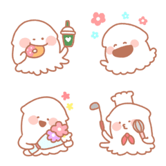 Fluffy squid emoji
