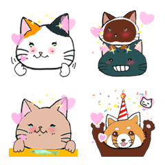 Hareruki of lovely cats emoji