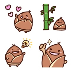 Bamboo shoots  everyday emoji