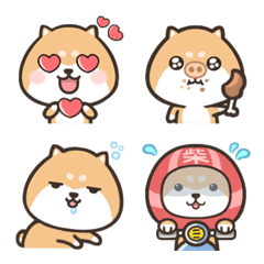 The daily life of the cute shiba-sticker