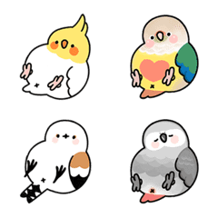 tobao躺躺鳥兒表情貼