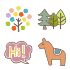natural emoji simple