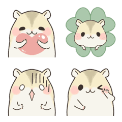Dairy Emoji of hamster 2