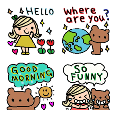 cute simple english emoji32