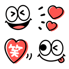 Happy kawaii face emoji