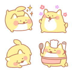 Fluffy fox emoji