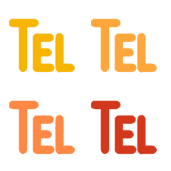 Only "TEL" 40 colors