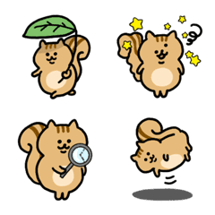Cute squirrel emoji*