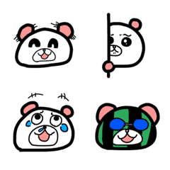 Usable emoji bear