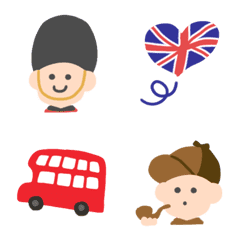 Kawaii British emoji