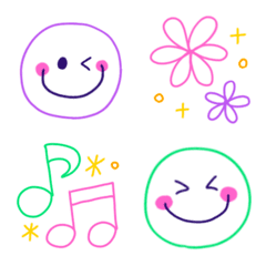 The simple smile Emoji