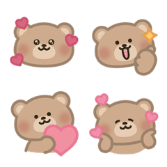Cute Bear - 01 – LINE Emoji | LINE STORE