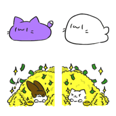 Mochi Cat-Friends Daily Emoji