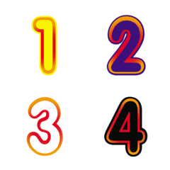 Number emoji 13