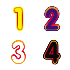 Number emoji 13 – LINE Emoji | LINE STORE