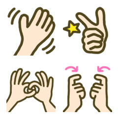Hand Sign and JSL Emoji