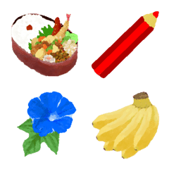 Various oil painting style emoji