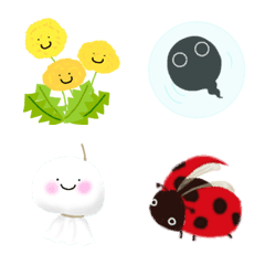 Exciting spring emoji
