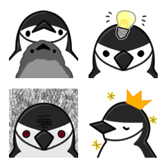 Chinstrap penguin face Emoji