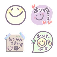 Smile mini sticker