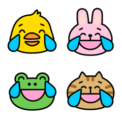 Tears of Joy Animals Emoji