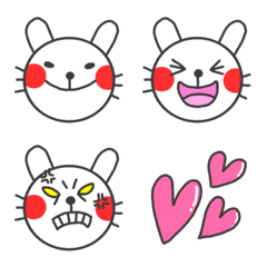 Aiko the rabbit emoji 2
