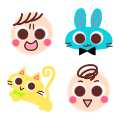 A various face Emoji 3rd.