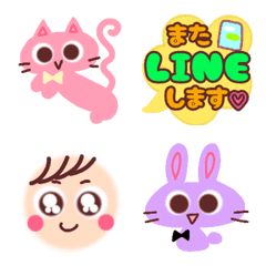 A various face Emoji 4th.