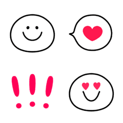 Simple x Smile Emoji