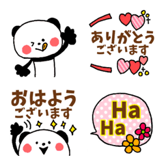 Emojis used every day with pandas!