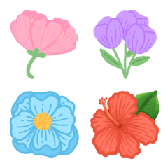 Flower and bracket emoji 2